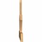 Ekena Millwork Richland Timber Gable Bracket, Western Red Cedar, 72"W x 30"H x 1 1/2"D x 5 1/2"F, 10/12 Pitch GBW072X30X0206RIC00SWR - alternate 4